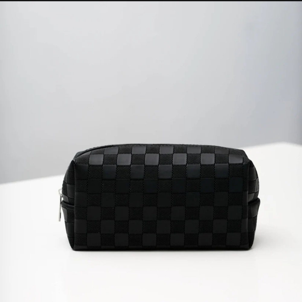 Maison Mosha NWOT Black Cosmetic Bag